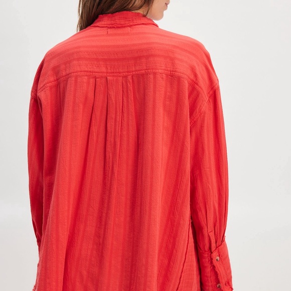 Free People We The Free Summer Sorbet Shirt - Picture 3 of 4